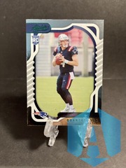 2022 Absolute Bailey Zappe RC #129 Green Foil Rookie New England Patriots